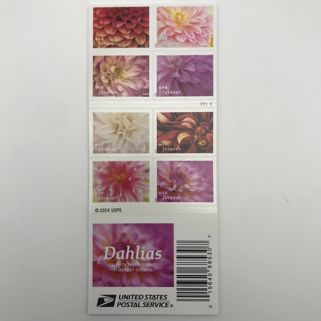 2025 Dahlias Forever Stamps