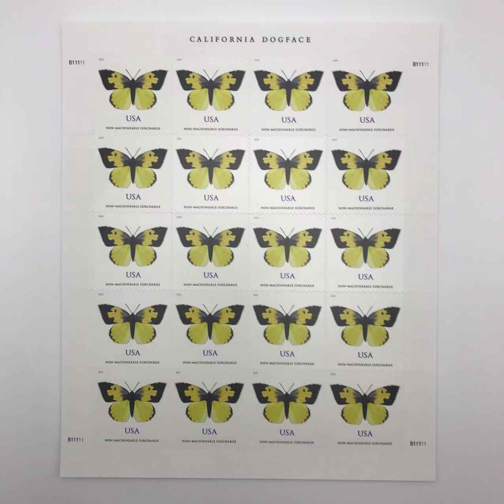 2019 California Butterfly Stamps