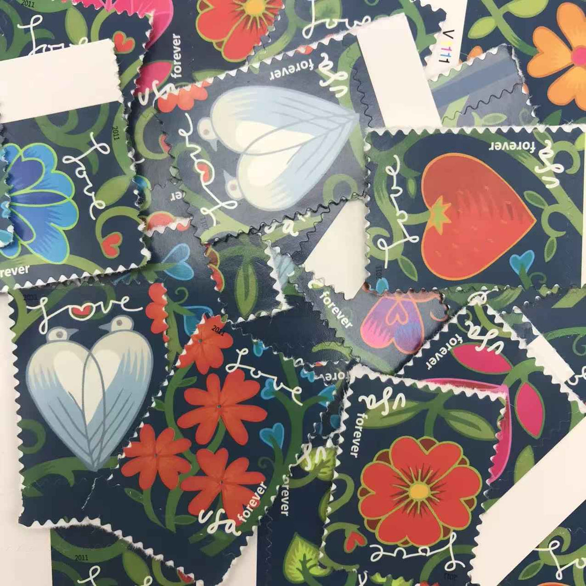 2011 Garden of Love Forever Stamps