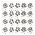 2015 Vintage Rose Wedding Forever Stamps