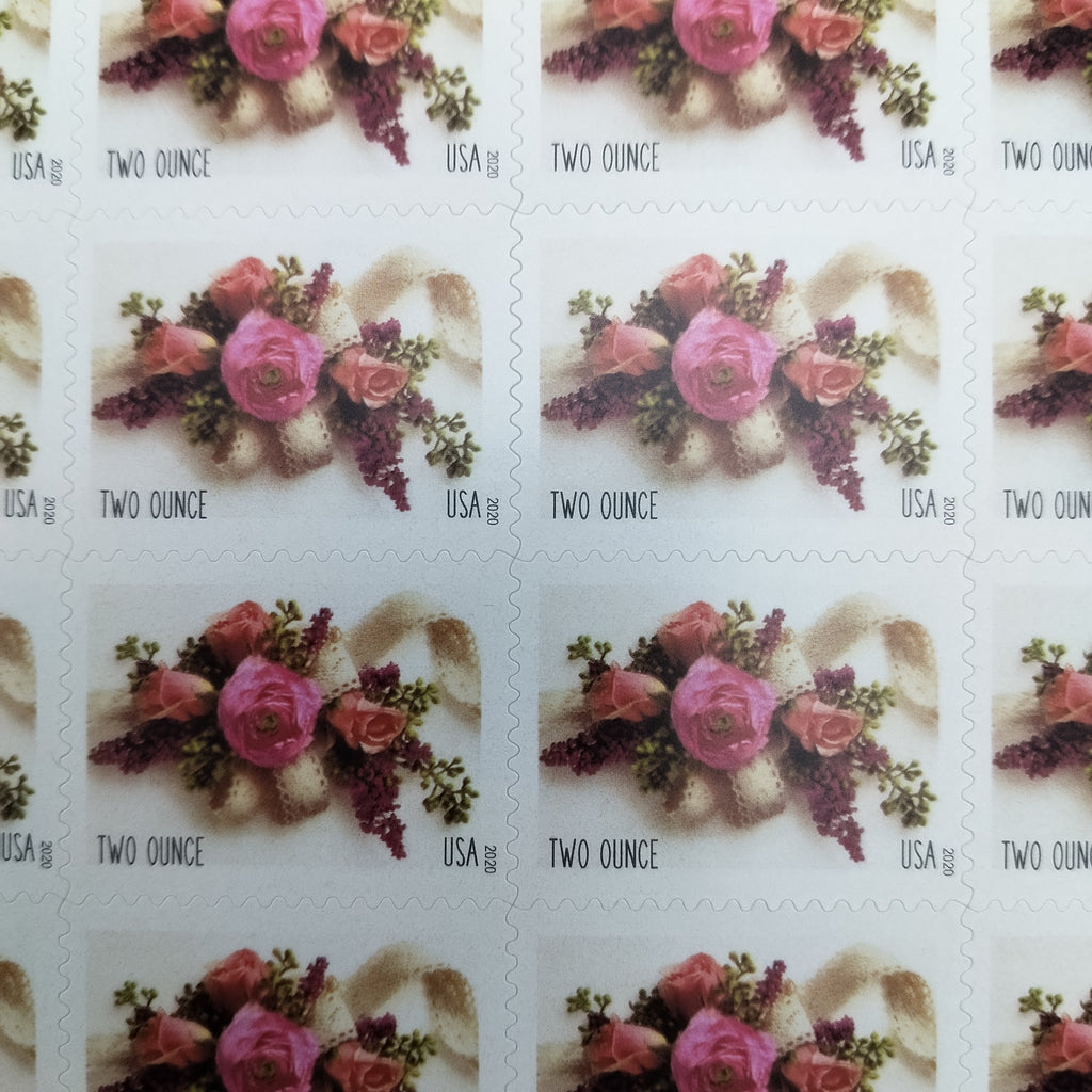 2020 Garden Corsage Two-Ounce Stamps